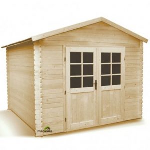 Abri de jardin bois emboîté MADEIRA IBIS 7.51m²