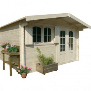 Abri de jardin en bois emboîté SOLID RIGNITZ 16.22m²