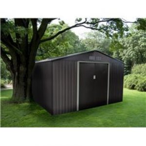 Abri de jardin en métal 7,74m² Bristol gris…