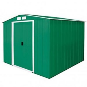 Abri de jardin métal Vert pin DURAMAX 6.31m²