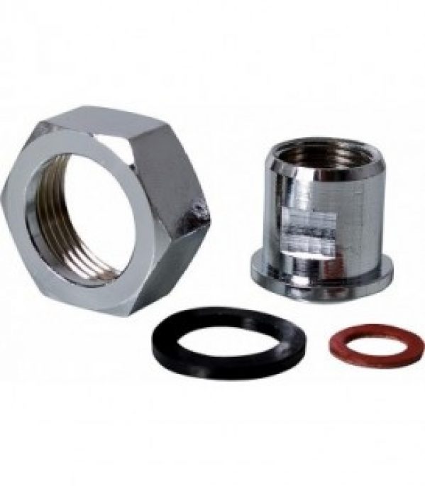 Accessoires pour compteur de lavabo Raccord a vis R 3/8&Prime; x 3/4&Prime; pour soupape en angle