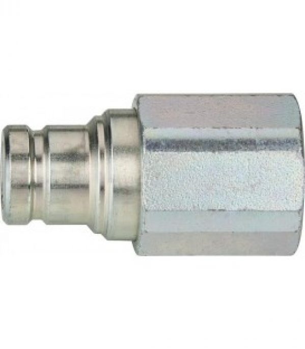 Accouplement hydraulique avec soupape plate, ISO 16028, 1/2″ IG