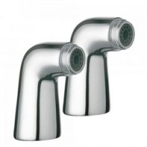 Adaptateur coudé baignoire/douche 2 unités avec silencieux – TRES 134870