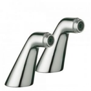 Adaptateur coudé baignoire/douche 2 unités avec silencieux – TRES 134871