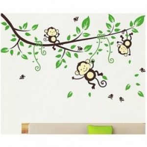 Affiche murale Bébé singe