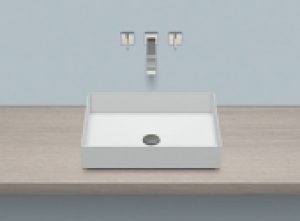 Alape AB – Vasque à poser pour meuble 500×375 blanc avec revêtement