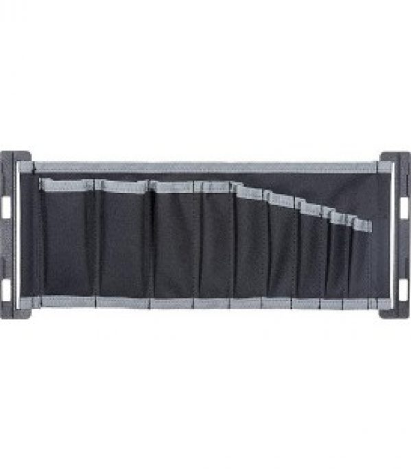 amenagement avec 9 pochettes pour malette outil et montage Serie 200