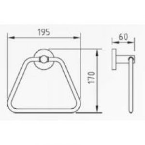 Anneau de serviette Eco Urban