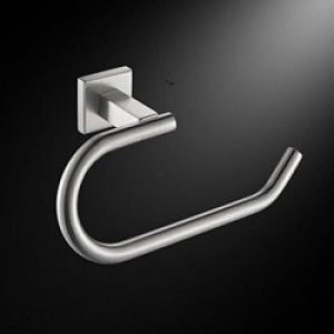 Anneau porte-serviettes de style contemporain avec fixation murale