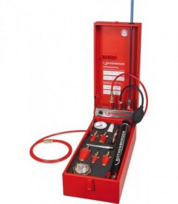 Appareil universel de test de conduites de gaz avec bouchon avec capuchon