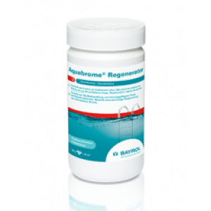 Aquabrome Regenerator désinfectant piscine Brome et sel – 1,25 kg – Aquatop