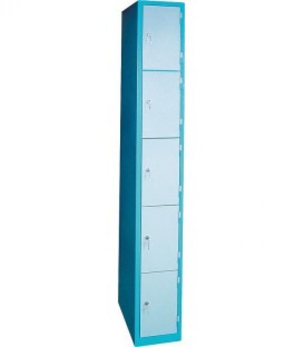 Armoire avec 5 portes verrouillables 260x500x1920 mm