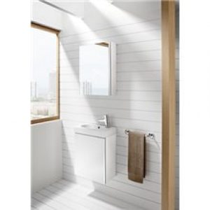 Armoire de toilette blanche Mini Roca
