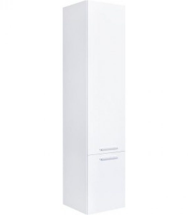 Armoire haute serie MAA 2 portes, blanc mat, butée à gauche, 350x1585x370mm