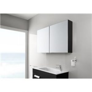 Armoire-miroir 40cm chêne Luna Roca