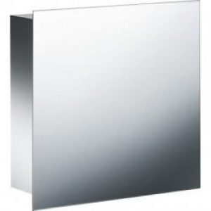 ARMOIRE SUSPENDUE INOX H 45 L 45 P 15 cm AVEC MIROIR – CRISTINA ONDYNA PK51511