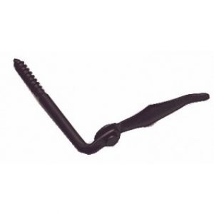 Arrêt de volet marseillais à visser – traitement phorétique noir