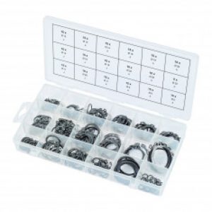 Assortiment de circlips internes et externes, 225 pièces KS Tools 970.0310