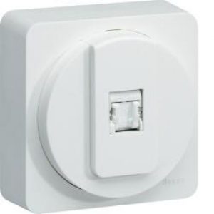 ateha RJ45 cat.6 UTP Gr1 comp HAGER WJC220