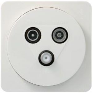 ateha TV FM SAT  2 câble compl HAGER WJC257