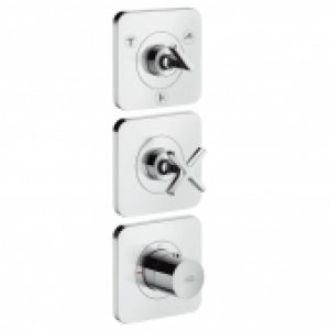 AXOR Citterio E – Façade pour mitigeur thermostatique pour 3 sorties chrome