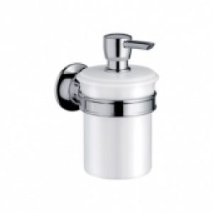 AXOR Montreux – Distributeur de savon polished nickel / white