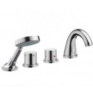 Axor Starck Puro Set de finition 4 trous thermostatique bain/douche – Chromé