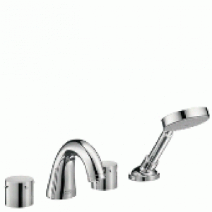 AXOR Starck – Robinetterie thermostatique 4 trous baignoire pour 2 sorties chrome