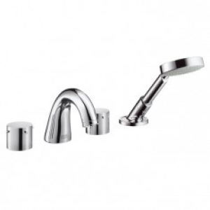 Axor Starck Set de finition 4 trous pour montage sur bord de baignoire – Chromé