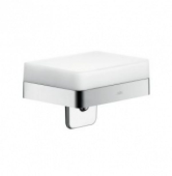 AXOR Universal – Distributeur de savon chrome / blanc