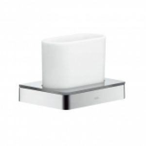 AXOR Universal – Porte-verre chrome / blanc