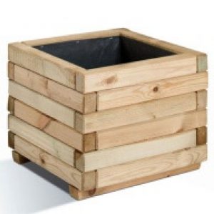 Bac à fleurs Stockholm carré 40 x 40 x H…