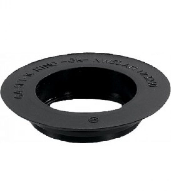 Bague a levres en caoutchouc  »I » pour joint de transition tube fonte/HAT noir DN50 GK-50