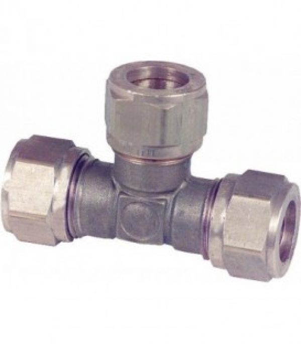 Bague de serrage a vis en laiton Piece en T 42x42x42 WG809