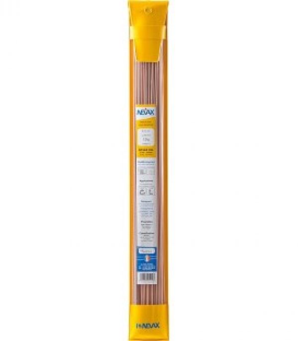 Baguette de soudure pour cuivre et laiton Nevax 204, d2mm, L500mm, 1 kg