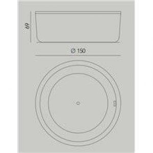 Baignoire Abot Outdoor encastrée avec tabliers b10