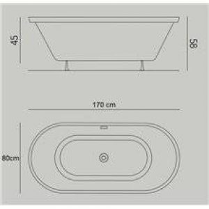 Baignoire Curve sans tabliers b10