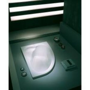 Baignoire d’angle blanche MARLENE B10