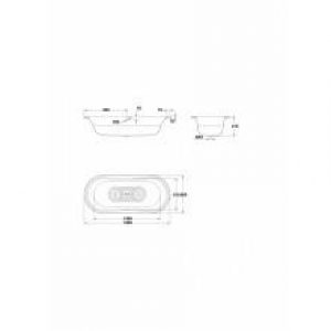 Baignoire Gala Opera ovale