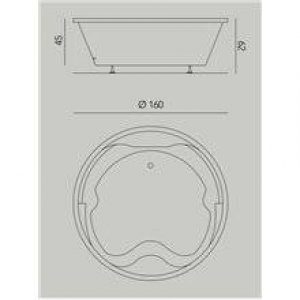 Baignoire Sharon sans tabliers b10