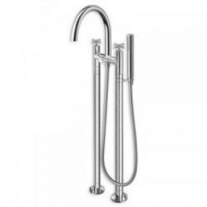 BAIN DOUCHE EXECUTIVE SUR COLONNETTES AU SOL ENTRAXE 180 CHROME – CRISTINA ONDYNA EV10651