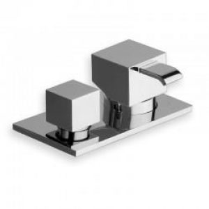 Bain douche mitigeur sur gorge QUADRI – CRISTINA ONDYNA QM12951