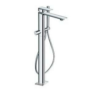 BAIN DOUCHE PROFILO MONOCOLONNE SUR PIED SANS MECANISME CHROME – CRISTINA ONDYNA PF18951