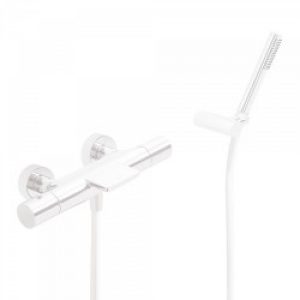 Bain‑douche thermostatique Avec cascade. Douchette à main anticalcaire avec support orientable et…