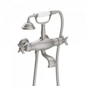 Bain‑douche thermostatique Douchette à main anticalcaire. Flexible double agrafage – TRES 24217609AC