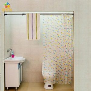 Barre d&rsquo;acier inoxydable pour rideau de salles de bain