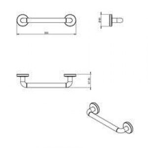 Barre d’appui architecte COSMIC