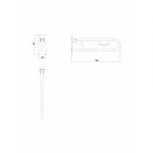 Barre d’appui avec dérouleur papier WC Trendy…