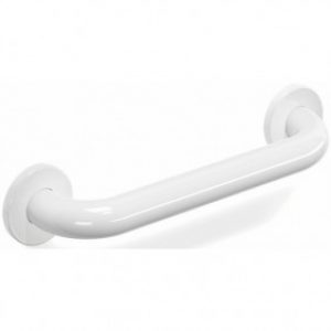 Barre d’appui droite – blanche – Inox Série 100 / Longueur 300 et 600mm