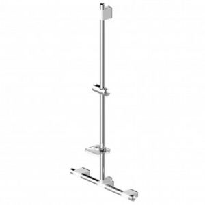 Barre de douche – en T – 60x70x120cm- Inox Onyx Duo